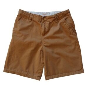 Cat &‎ Jack Shorts Boys Size 14 Brown Adjustable Waist Bermuda Casual School